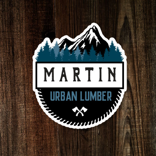 Martin urban lumber logo.
