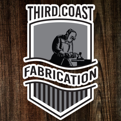 Third coast fabrication logo logo design