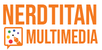 A logo for nerditan multimedia.
